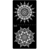 Neena Micro Net Tattoo Stencil Mandala Tattoo Lotus Tattoo Template