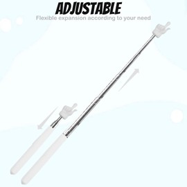 2 Pieces Telescopic Pointer Finger for Teachers, Retractable Hand Pointer Teacher Pointer for Classroom, Small Extendable Pointer Finger Pointer Stick Primary School Nursery Teacher Accessories