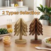 Wooden Tree Trivets for Hot Dishes - 4 Wooden Trivets