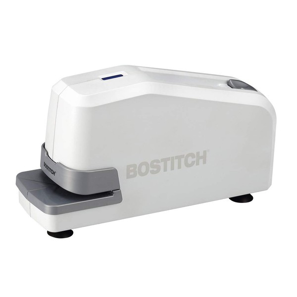 Bostitch Office Impulse 25 Sheet Electric Stapler - Heavy Duty, No-Jam with Trusted Warranty Guaranteed by Bostitch, White (02011)