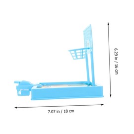 Totority 2sets Boy Girl Basketball Toy Interactive Desktop Finger Shooting Game for Boy Girl Enhances Hand-Eye Coordination Finger Strength Educational Toy for Boys and Girls