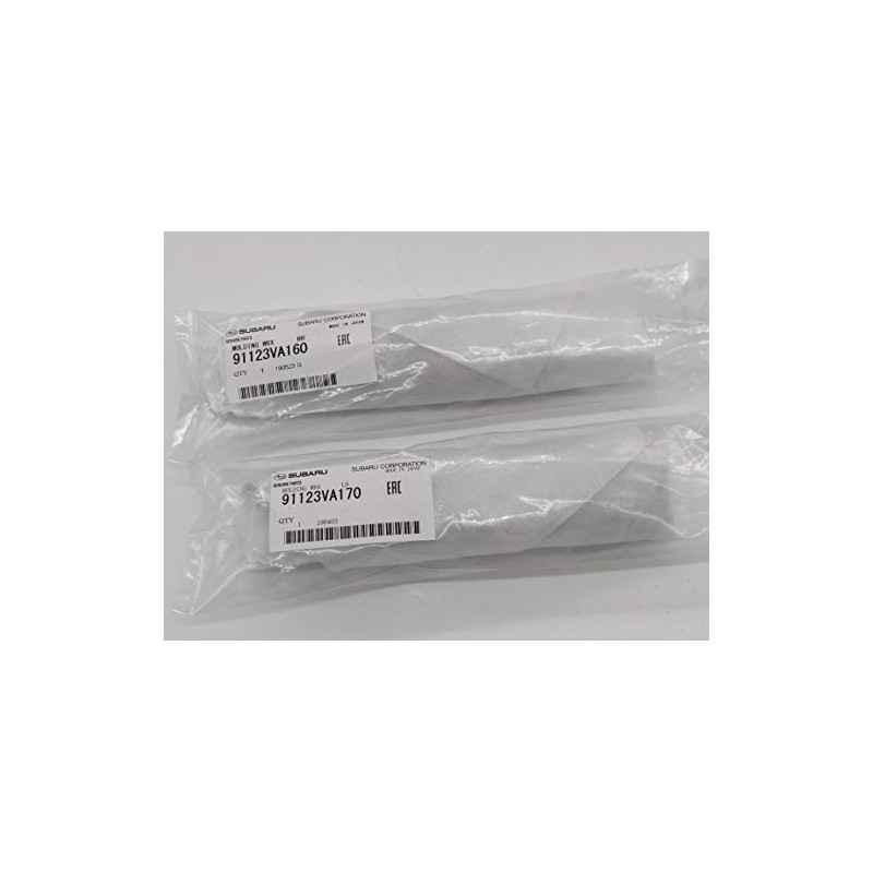 2015-2020 WRX OEM Black Fender Badge Pair