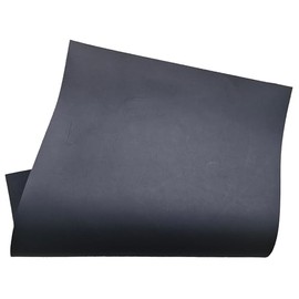 Cowhide Leather Cuts 2 mm - Genuine Leather A1 to A5 Formats - High Quality Full Grain Leather from Italy - Leather Panels for Crafts, Sewing, Bookbinding, Furniture & Crafts (Black, A5 (148 x 210 mm