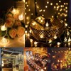 ANJAYLIA - Cadena de luces LED de 60 pies, funciona