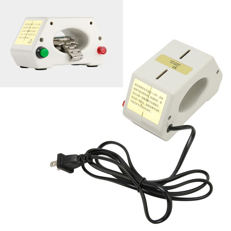 Watch Demagnetizer Mechanical Watch Magnetize Degaussing Tool for Maintenance 110‑