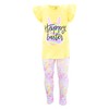 Unique Baby Conjunto de leggings de conejo de Pascua para