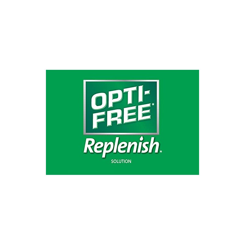 OPTI-FREE Opti-Free Replenish Multipurpose Contact Lens Solution, 90 ml