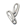 Stainless Steel 316 Egg-Shaped snap Hook, Lobster Buckle Fixed Hook