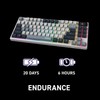 msi Forge GK600 TKL Wireless Sky - Mechanical Linear SWITCHES