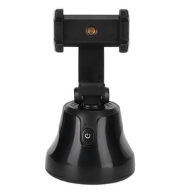 EZONEDEAL smart phone holder, selfie stick and tripod, with face tracking function, 360° automatic face and object tracking, suitable for indoor and outdoor video shooting Smart Shooting Camera Phone Mount