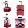 ZINZ Convenient Travel Goods, Bag Fastening Belt, Multipurpose, Adjustable, Lightweight,