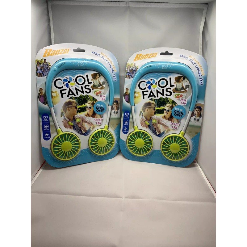 Banzai Cool Fans Portable Hanging Neck USB Rechargeable Personal. Pick