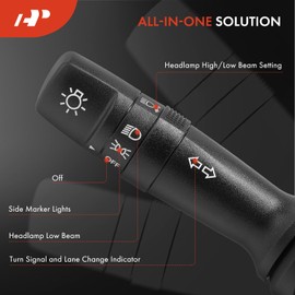 A-Premium Multifunction Switch Turn Signal Switch Compatible with Hyundai Elantra 2011-2012, Sonata 2011-2012 & Kia Sorento 2011-2015, Forte 2014-2016, Forte Koup 2013-2016, Rio 2011-2017