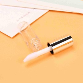 Leere Behälter für Lippenbalsam, 45 Stück, Mini, 1,2 Ml, Niedliche Leere Lipgloss-Röhren, Transparente, Nachfüllbare Leere Tuben mit Stab für Kosmetikbehälter, Tubenreisen