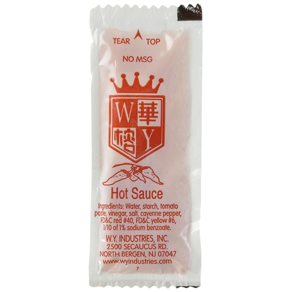 EAST EMPIRE Chinese Chili Hot Sauce, 50 Packets