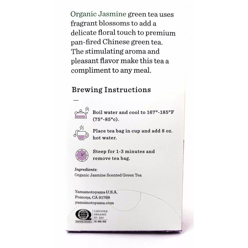 Yamamotoyama Japanese Yamamotoyama Organic Jasmine Premium Green Tea (2 Pack