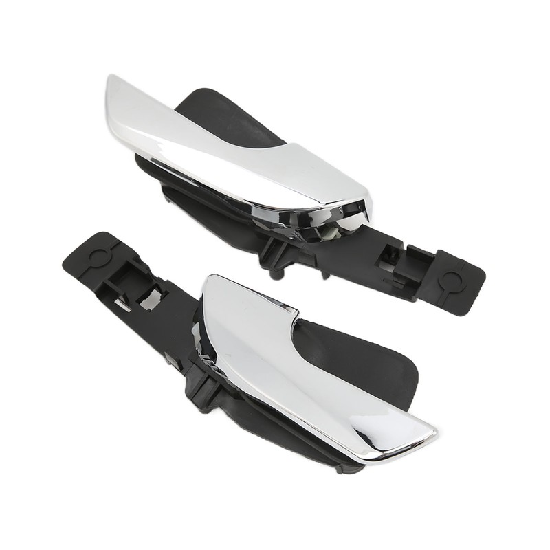 2PCS Car Interior Door Handle Silver 156092167 Replacement for Alfa