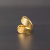 Gold Sterling Silver Ear Cuff Earring, Greek Ear Cuff for
