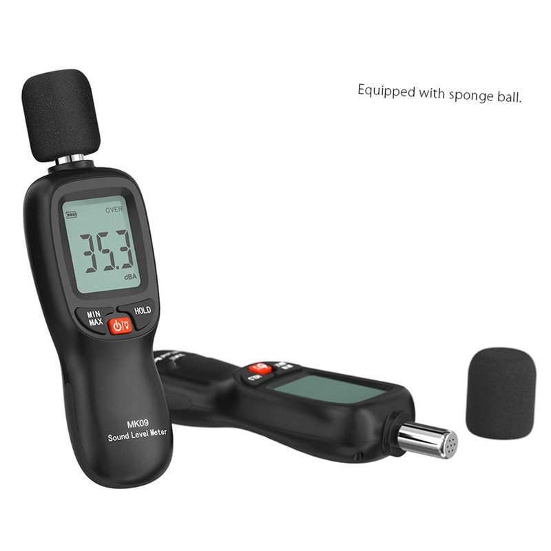 30-130dB(A) LCD Digital Sound Level Meter Noise Volume Measuring Instrument