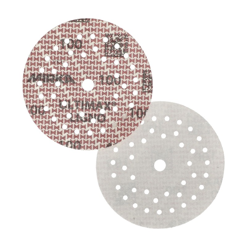 Mirka Ultimax Ligno Ø 125mm sanding discs Velcro Multifit/grit 100/100