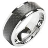 100S JEWELRY Tungsten Rings For Men Women Wedding Band Carbon