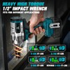 Cordless Impact Wrench 1/2 inch for Makita Battery, 900FT-LBS (1200N.m)