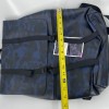 Duchamp Backpack Navy Camouflage Camo Rubberized Foldover Padded Straps
