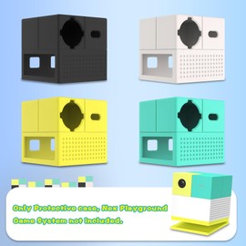 Supmay Silicone Case for Nex Playground Game System, Soft Silicone Protective Case Cover Compatible with Nex Playground, Anti Slip Anti Scratch Shockproof Nex Playground Game System Case, Black