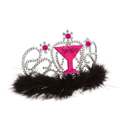 Light-Up Naughty Girl Tiara Party Accessory (1 count) (1/Pkg) by El Dorado