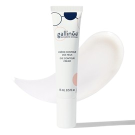 Gallinée - Eye Contour Cream - Anti Fatigue & Dark Circle Eye Cream - With Probiotics, Prebiotics, & Shea Butter - Dermatologically Tested & Made in France - For Sensitive Skin - 15 ml
