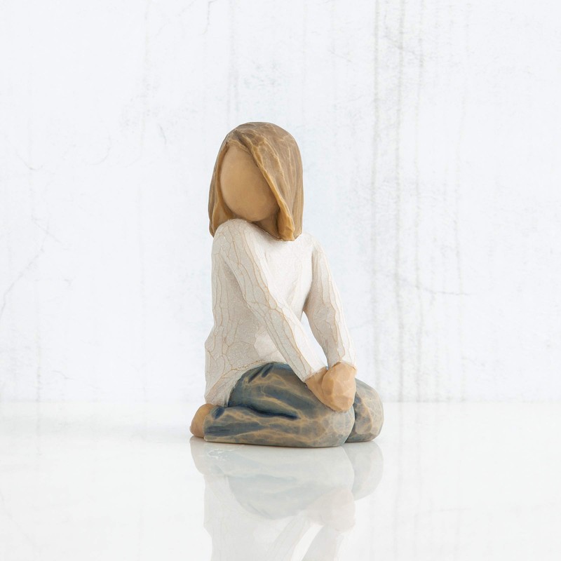Willow Tree 26223 Figur Froehliches Kind, 5,1 x 3,8 x