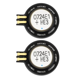 ECSiNG 2 Pack Black Replacement Internal Speaker 2.3 x 0.4 cm Loud Sound Compatible with Gameboy Advance SP GBA-SP GBA SP GBA SP