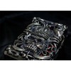 DEVIN Ashtray/Smoker, Silver, 2.5 x 1.8 x 0.9 inches (6.3