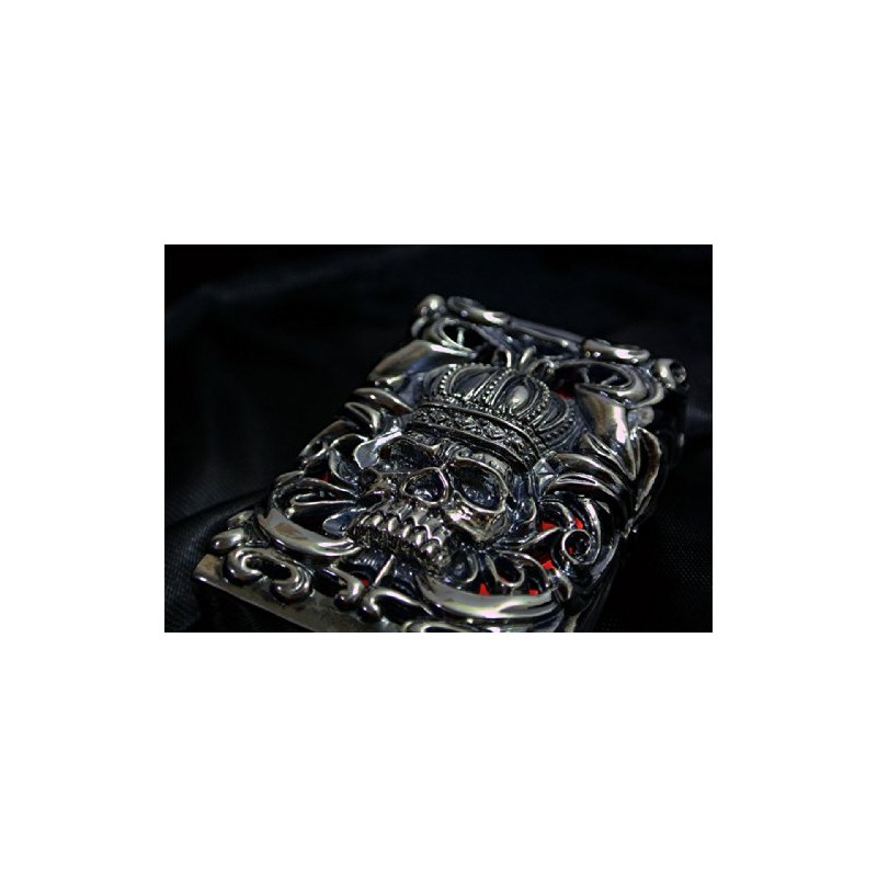 DEVIN Ashtray/Smoker, Silver, 2.5 x 1.8 x 0.9 inches (6.3