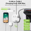 BN LINK Smart Plug Power Strip，Surge Protector with 3 Individually