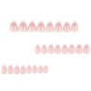 24 Pcs Extra Short Press on Nails Almond Nail Tips,YEFIUO