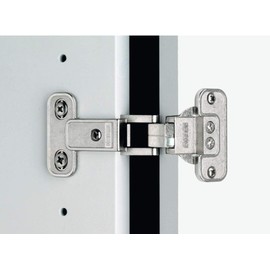 Gedotec Aximat 200A 2D Door Hinge Corner Stop Furniture Hinge for Screwing | Hinge with Opening Angle 230° | Made in Germany | Pack of 2 - Wide Angle Hinge for Furniture Doors