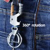 Mtverver Heavy Duty Key Chain with (1 key ring and