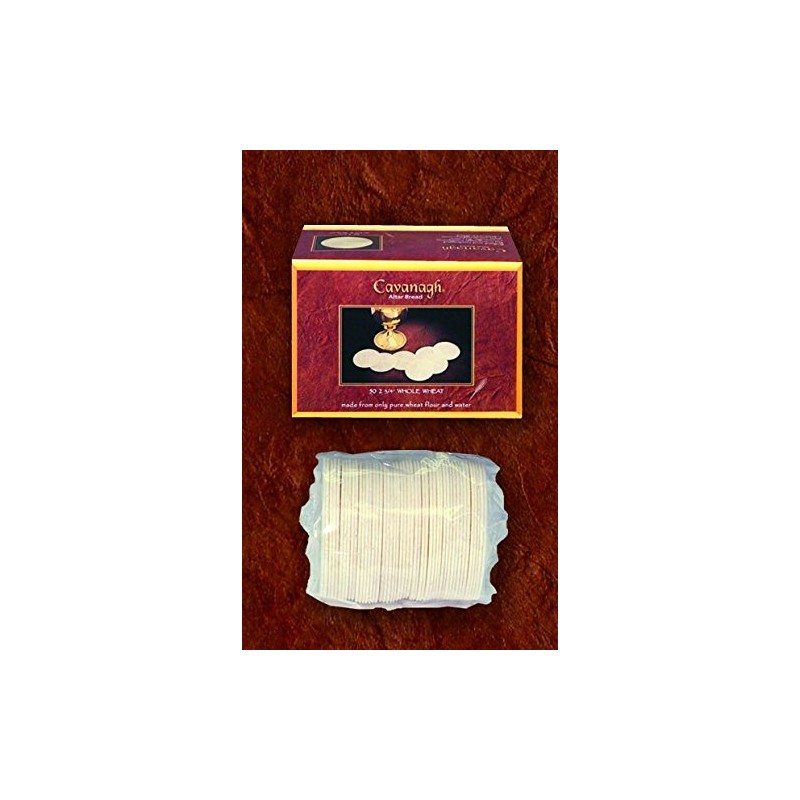 Cavanagh Priest Altar Bread - 2 3/4" Whole Wheat -
