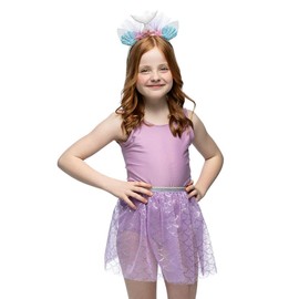 Boland 51035 Children's Costume Set Mermaid, Skirt and Tiara with Glitter, Fairy Tale Costume for Children, Mermaid