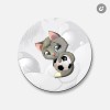 Unbranded Funny Cat Soccer Ball Animal | 4'' X 4''