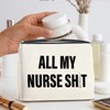 UPNEGE Funny Nurse Makeup Bag Gifts for Women, RN Nurse