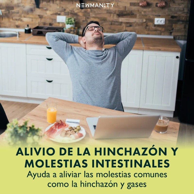 Probioticos Con Enzimas 40 Billones Newmanity 180 Caps Sin Sabor