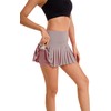 Yknktstc Women Tennis Skirt with Pocket Pleated Golf Skirt Workout