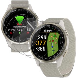 3 Pack Screen protector for Garmin Approach S50, Electro-weideworld Self-Healing & Bubble Free HD Clear Soft TPU Protective Film for Garmin Approach S50[Sensitive Touch]