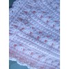 New Hand Crochet Baby Girl Blanket By KIM'S CROCHET DESIGNS!