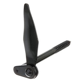 Alberts 307141 Window Shutter Lock | Marseillias Screw-In | Steel Cataphoretic Applied Black Dip Paint | 130 mm