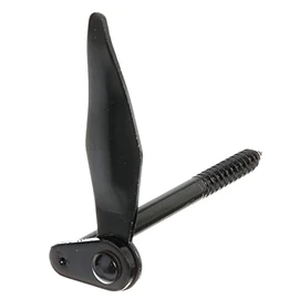 Alberts 307141 Window Shutter Lock | Marseillias Screw-In | Steel Cataphoretic Applied Black Dip Paint | 130 mm