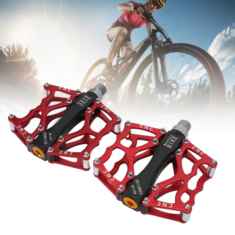 1 Pair Mountain Bike Pedals Aluminum Alloy High Speed Bearing