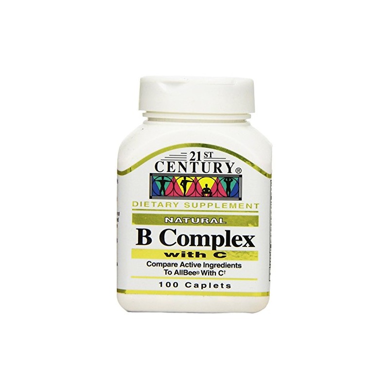 21st Century B Complex with Vitamin C Tablets, 100-Count (3